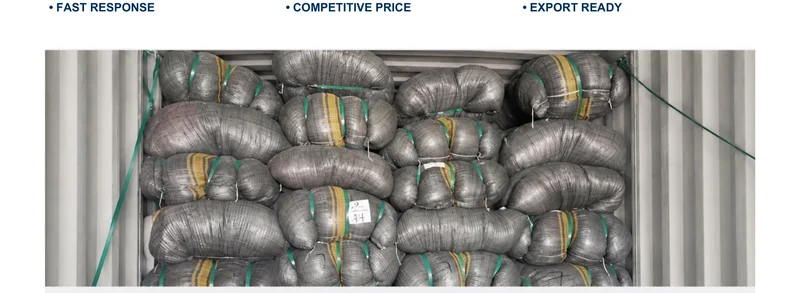 Full container ready for export